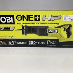 Ryobi PBLRS01B One+ HP 18V Brushless Cordless Reciprocating Saw