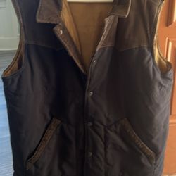 Men's Red Head Ranch Vest