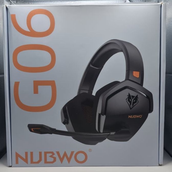 NUBWO G06 Dual Wireless Gaming Headset with Microphone for PS5, PS4, PC, Mobile