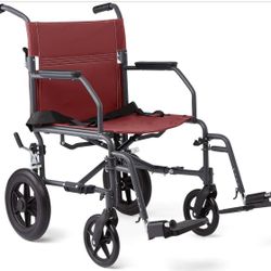 Medline Basic Steel Transport Chair