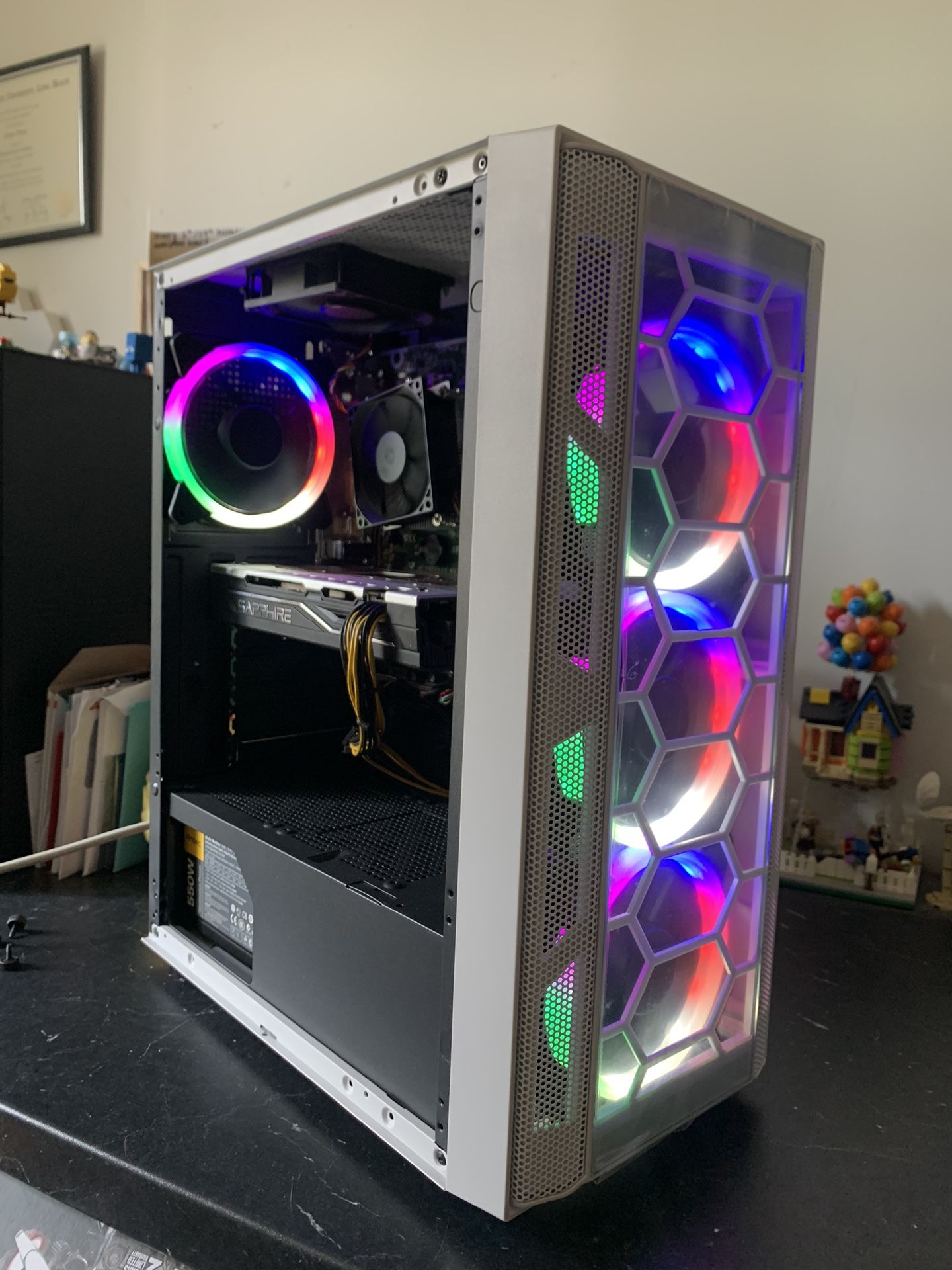 i7 4790 RX580 Gaming Computer PC