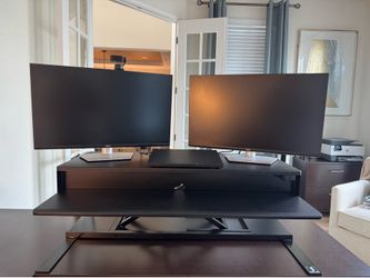 Electric Standing Desk Converter