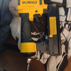 DeWalt 18-Gauge Pneumatic Brad Nailer, specifically the DWFP12231 model. 