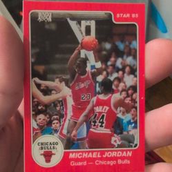 1985 Jordan Star Card.