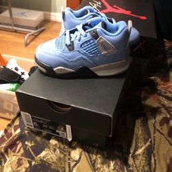 Retro 4 University Blue Sz8 Toddler 