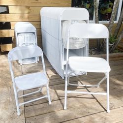 Folding Chairs/ Sillas De Fiesta