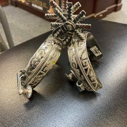 Espuelas Charras finas de acero inoxidable