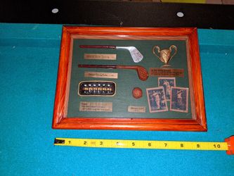 Small Golf Shadow Box