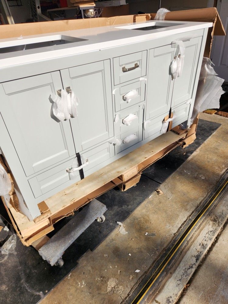 Brand New 60inch Double Vanity