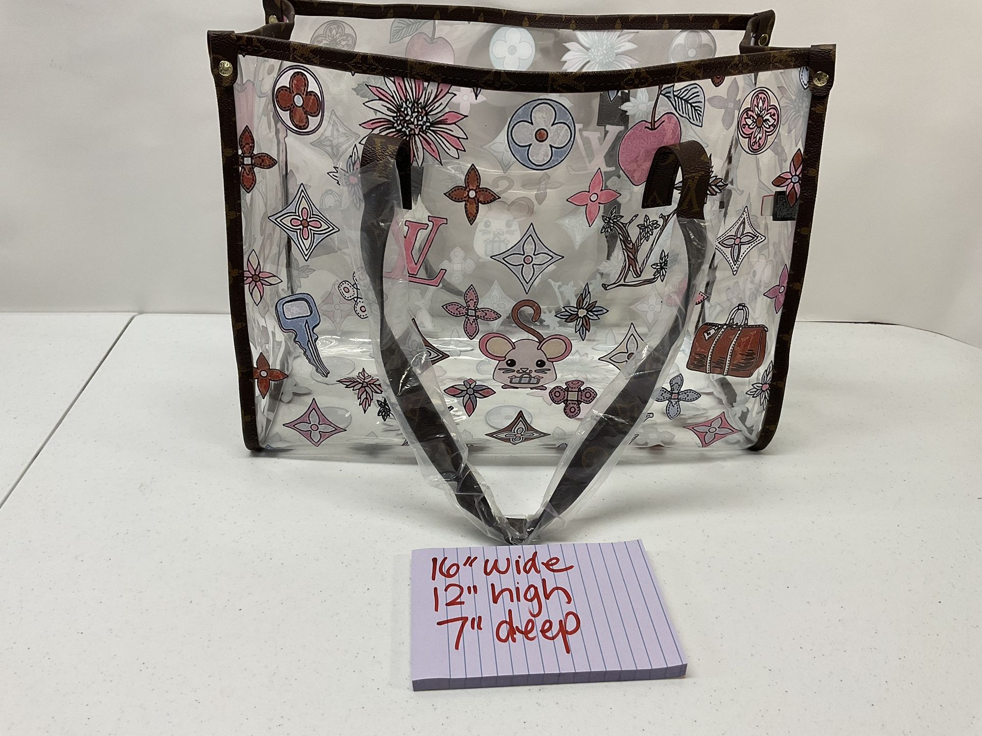 Large Tote - Designer Themed!!