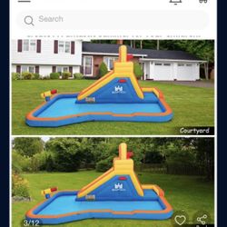 Inflatable Water Bounce Jumper Slide