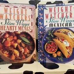 Weight Watchers Slim Ways Books  $5 For Both 
