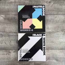 Lot of 2 Hardcover The Pastels Book Color Works 4 and 5