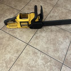 dewalt battery chain saw