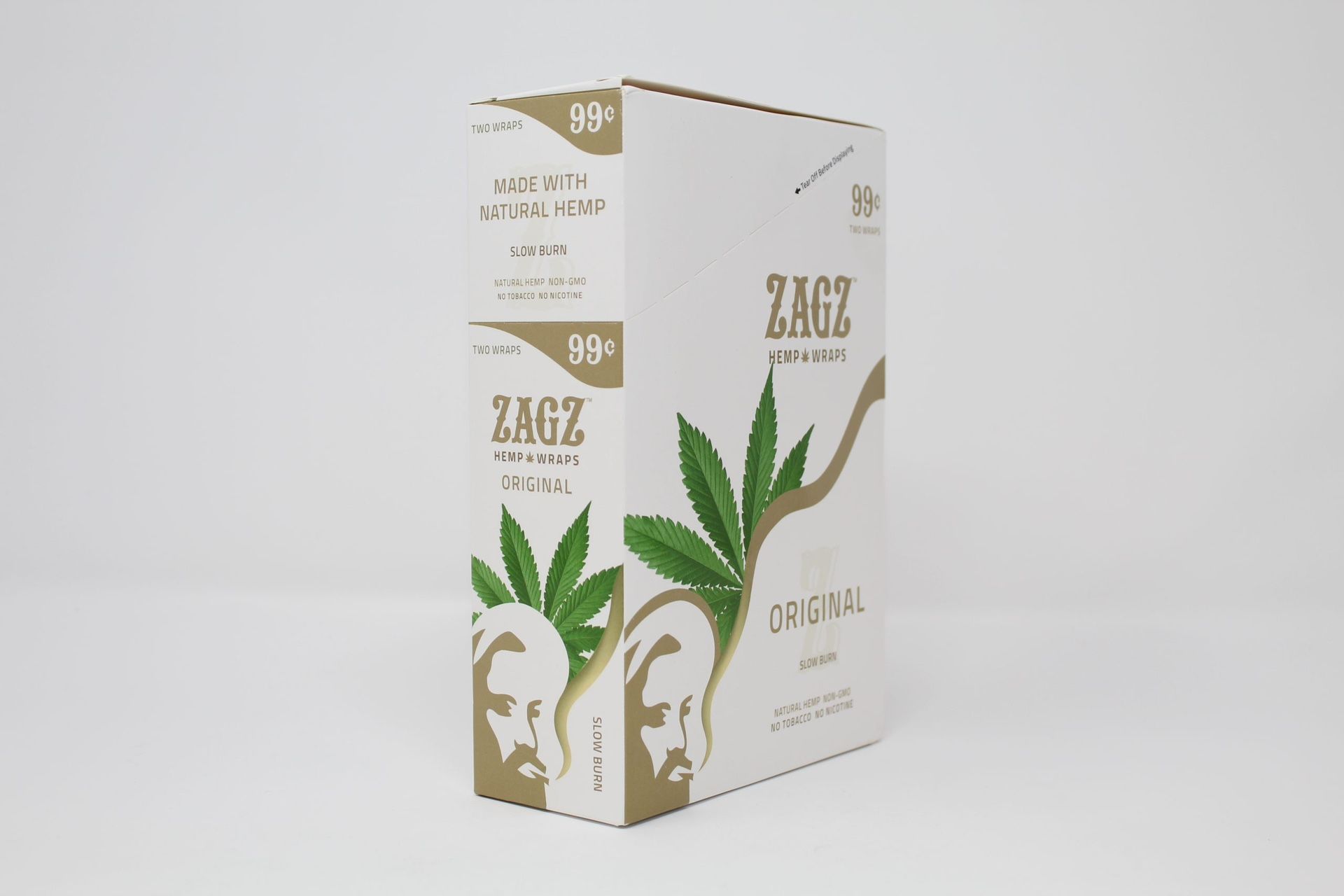 ZAGZ Hemp Wraps - Retail Box 25ct