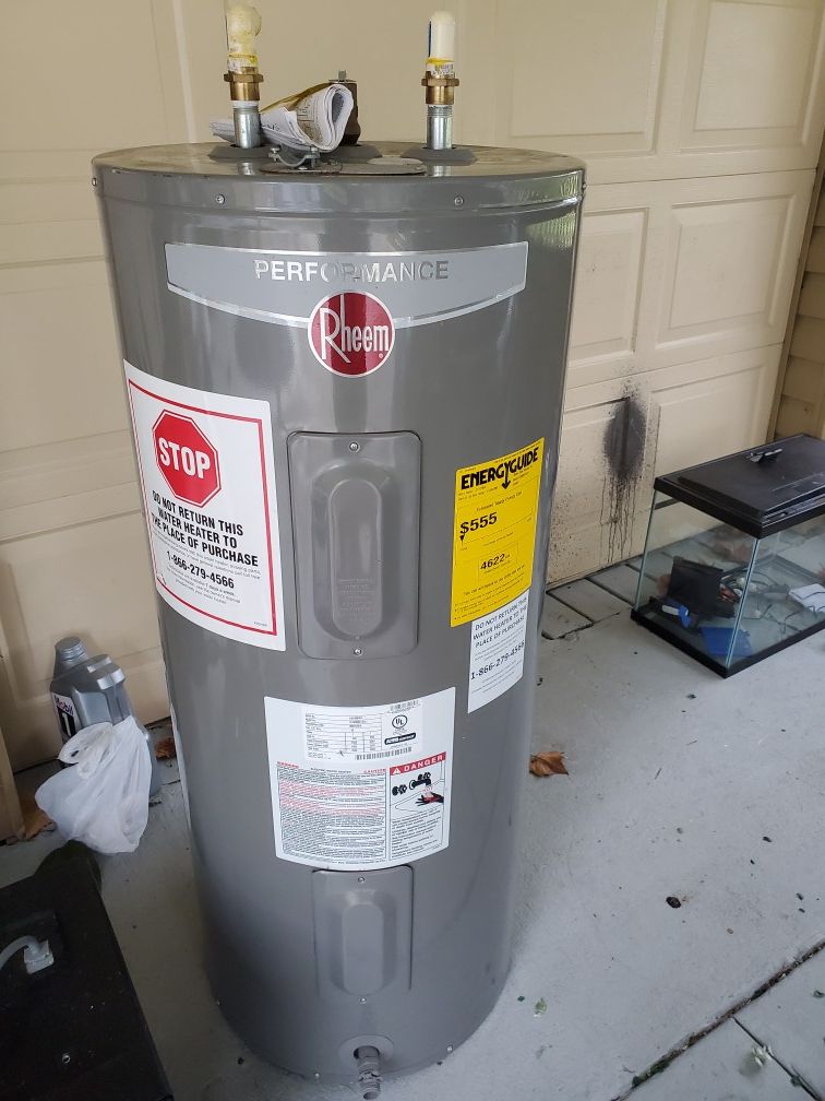 Rheem water heater