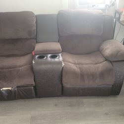 Free Reclining Shop Couch No Delivery 