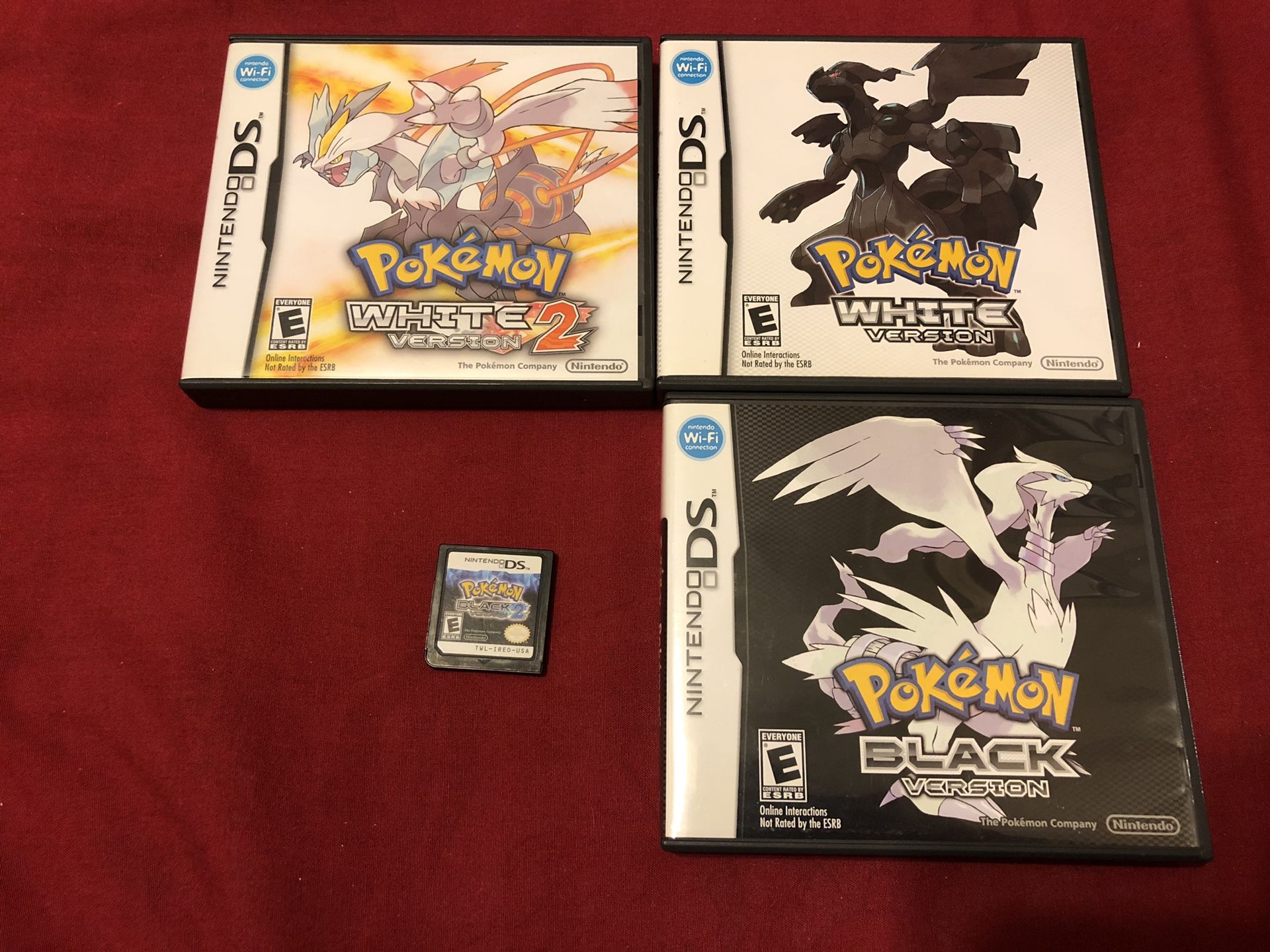 Pokémon white 1& 2 and black 1&2