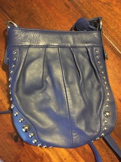 Blue purse