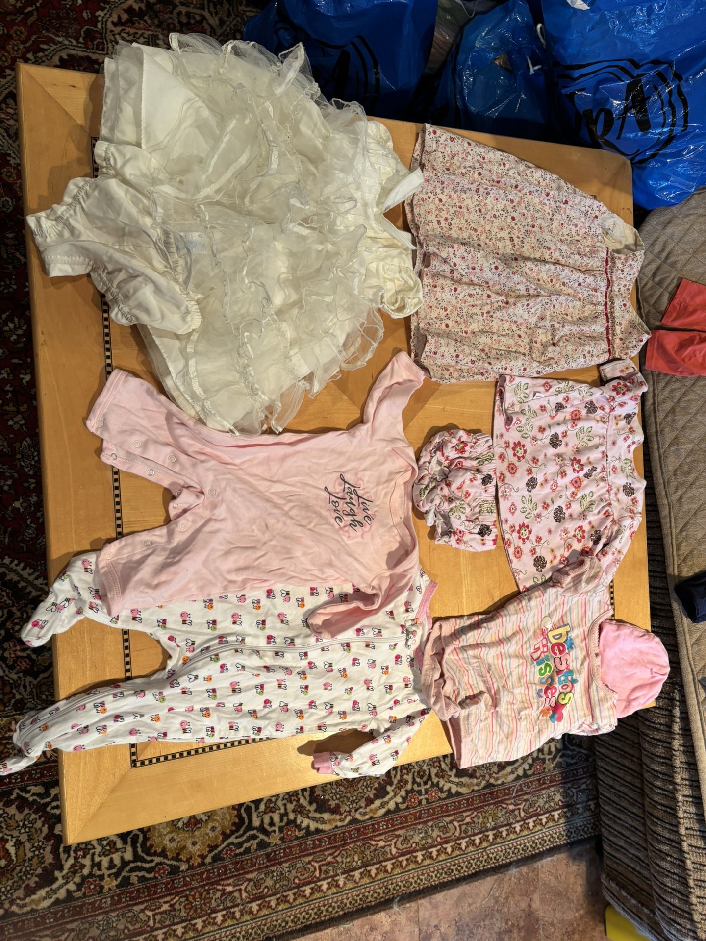 Girls Clothes Size 3 Months To 18 Months/2T Summer/winter Mix