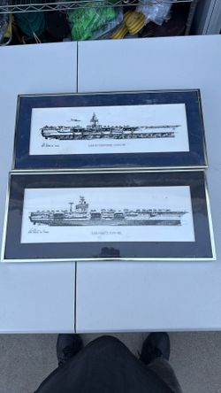George Bieda Navy Aircraft Carrier Art Prints 