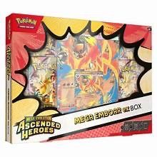 Pokemon Mega Evolution Ascended Heroes Mega Emboar EX Box