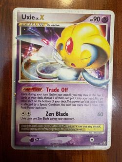 Pokemon Uxie LV. X 146/146 Legends Awakened Holo Rare 2008 MP/LP 💫