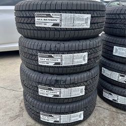 235/55r18 Firestone New tires mounted and balanced