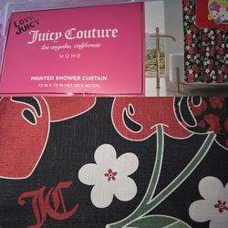 Juicy 🍒 Couture Shower Curtain 