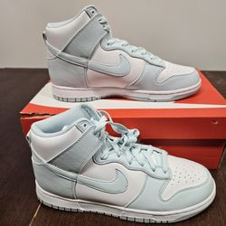 Nike Dunk High Glacier Blue Womens Size 9.5