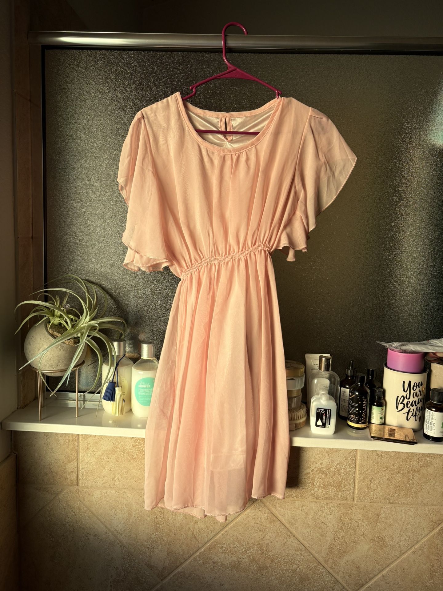 Light Pink Sun Dress