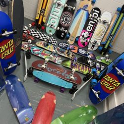 Graphic Skateboard Cruiser And Parts 