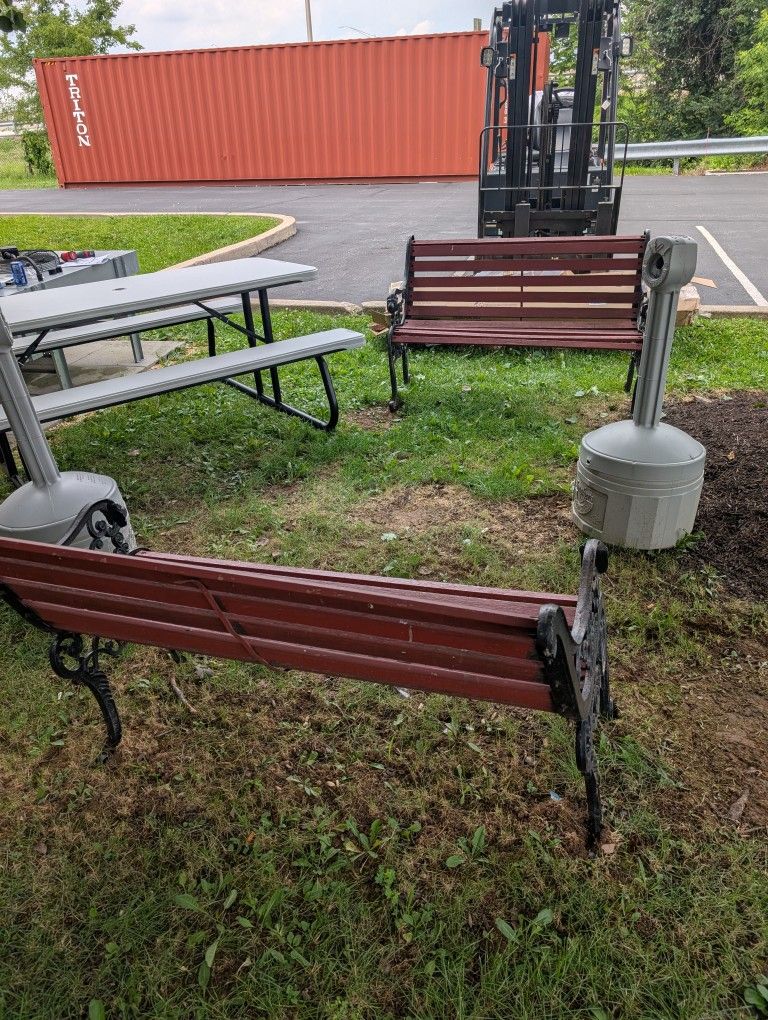 Two Benches Old Need Work