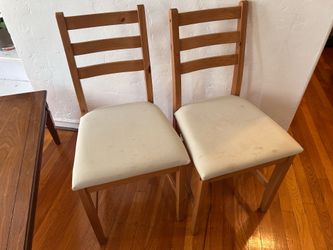 2 chairs