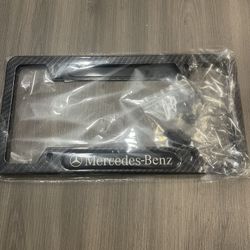 Benz license plate frames