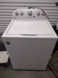 Whirlpool washing machine