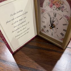 Birthday gift clock
