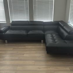 Leather Sofa 