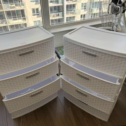 Sterilite 4tier wide drawers (each )