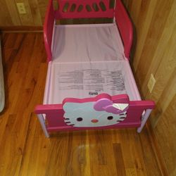 Hello Kitty toddler bed for sale