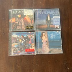 Set Of 4 Factory Sealed CDs 