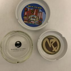 (3) - Souvenir - Ash Trays - (New)