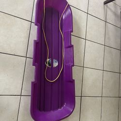 Plastic Snow Sled 
