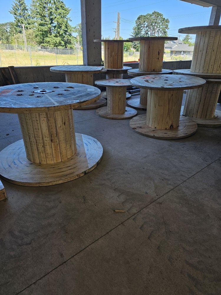 Wooden Spools
