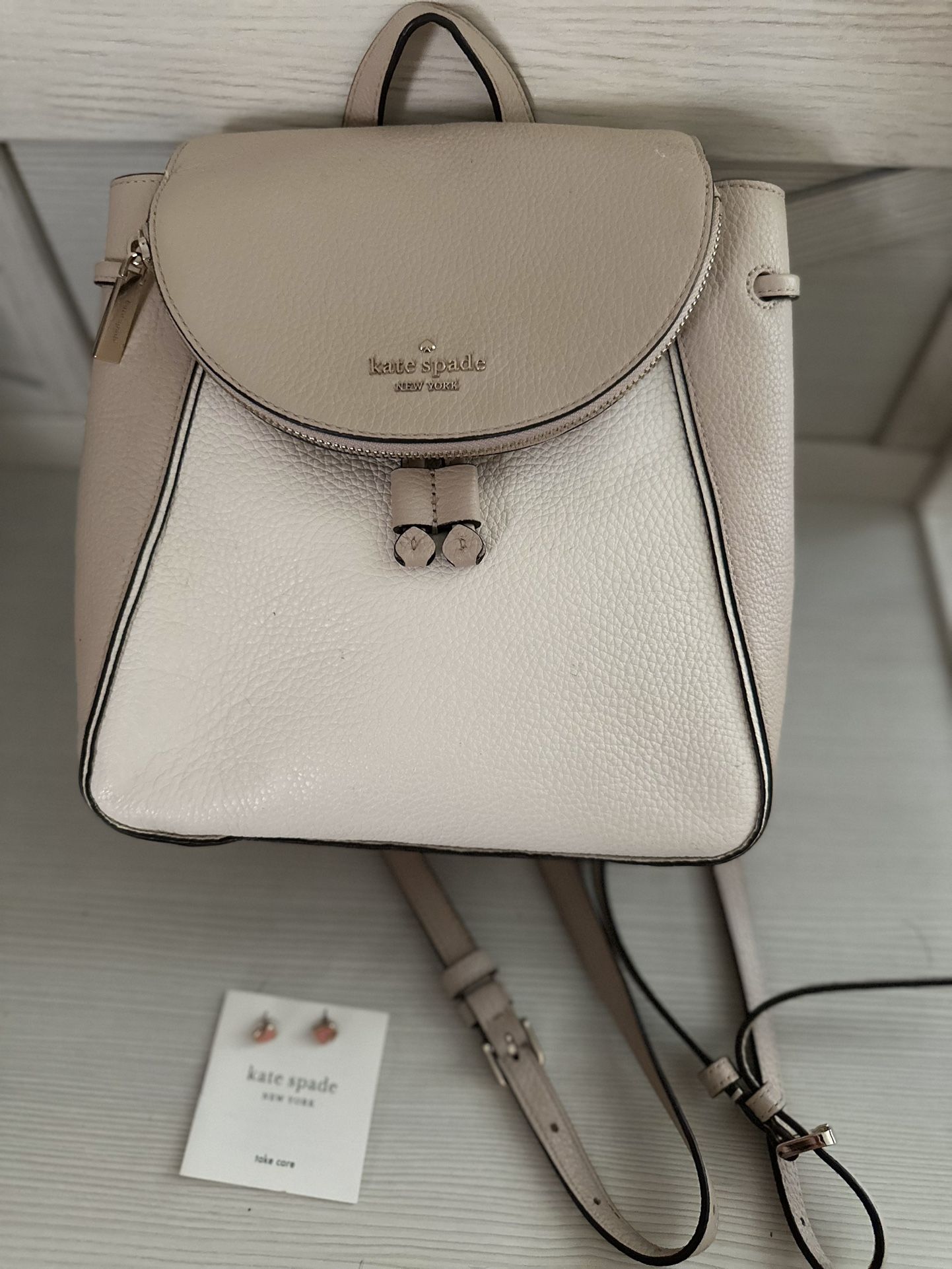 Kate Spade Bag and Earrings