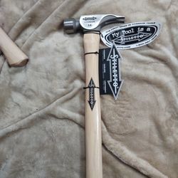 Stiletto 14 Oz Titanium Straight Handle Hammer