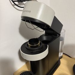 Nespresso Vertuo Next Coffee and Espresso Maker by Breville, Light Grey