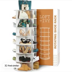 Rotating Shoe Rack