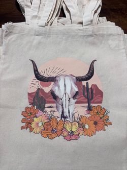 Western tote bag