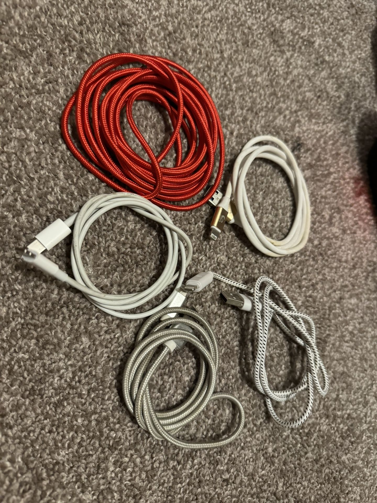 Cable Charger For iPhone 13 Pro Max Excellent Condition Each $5